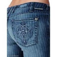 pinstripe jeans 80s