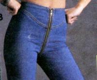 all around zipper jeans