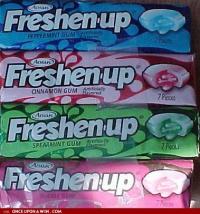 In The 80s Food Of The Eighties Freshen Up Gum