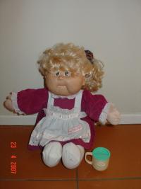 cabbage patch doll talking