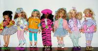 mattel hot looks dolls